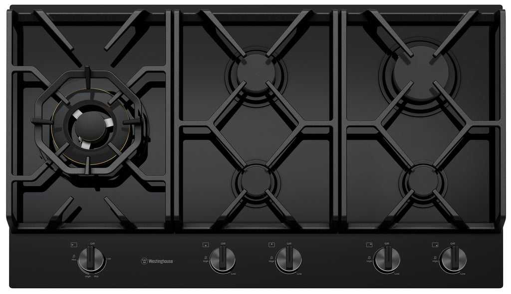 Westinghouse 90cm 5 Burner Gas Cooktop - Brisbane Home Appliances