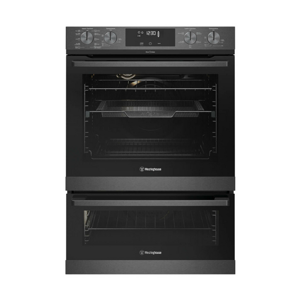 Westinghouse WVEP627DSC 60cm Pyrolytic Double Oven with AirFry & Steam - Brisbane Home Appliances