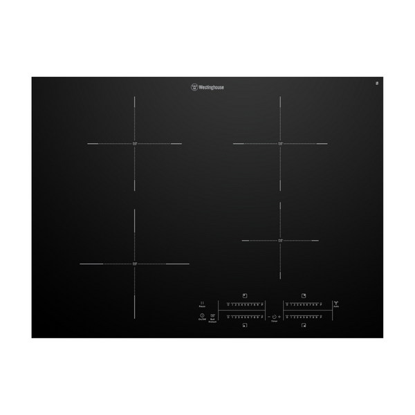 Westinghouse WHI743BD 70cm 4 Zone Induction Cooktop with BoilProtect