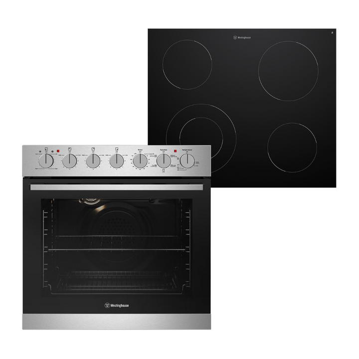 Westinghouse WVE645SC 60cm multifunction 5 oven & ceramic cooktop - Brisbane Home Appliances