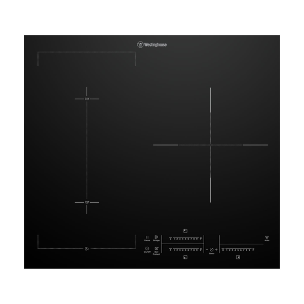 Westinghouse WHI635BE 60cm 3-Zone Induction Cooktop