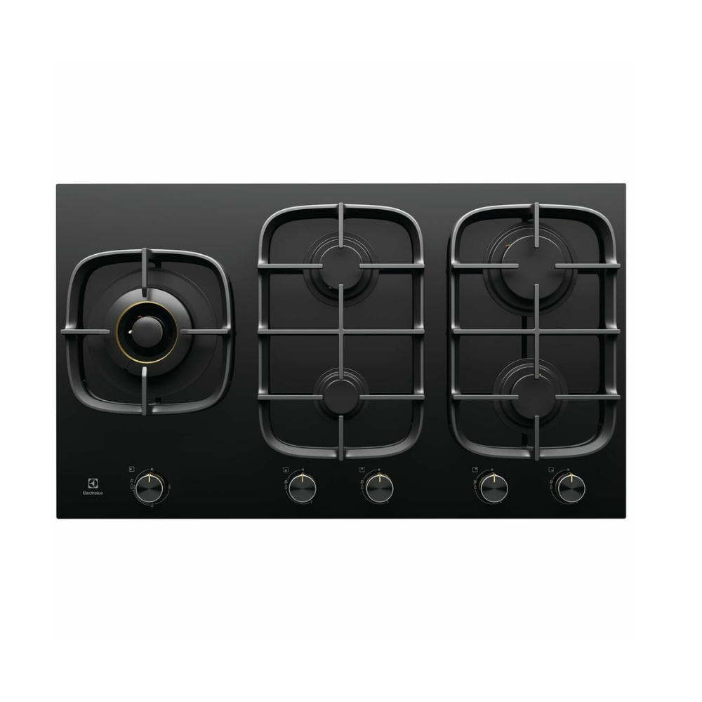 Electrolux EHG955BE 90cm Ceramic Glass 5 burner Gas Cooktop Brisbane