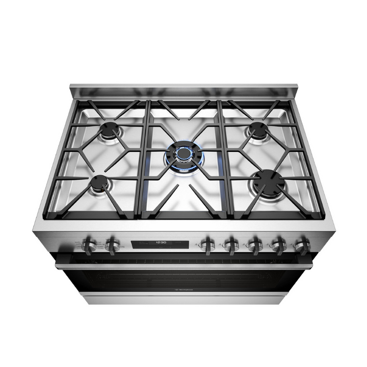 Westinghouse WFE9515SD 90cm Dual Fuel Upright Cooker - Brisbane Home Appliances