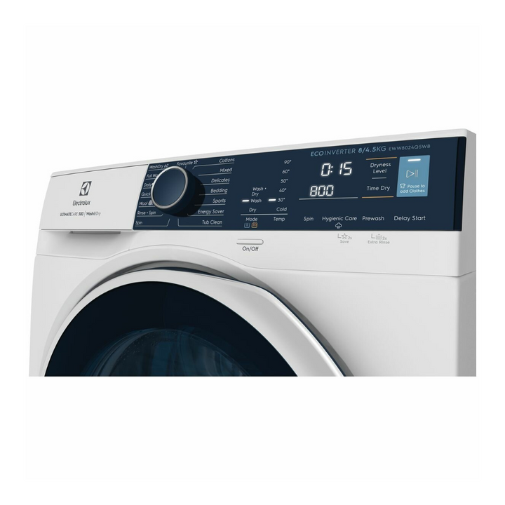 Electrolux EWW8024Q5WB 8.5Kg/4.5Kg Washer Dryer Combo - Brisbane Home Appliances