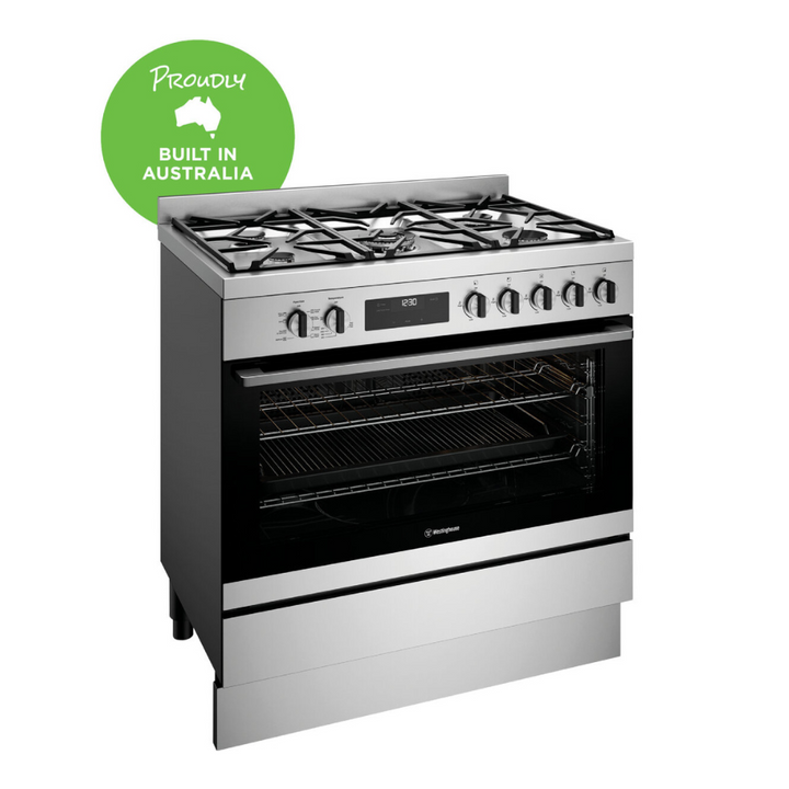 Westinghouse WFE9515SD 90cm Dual Fuel Upright Cooker - Brisbane Home Appliances