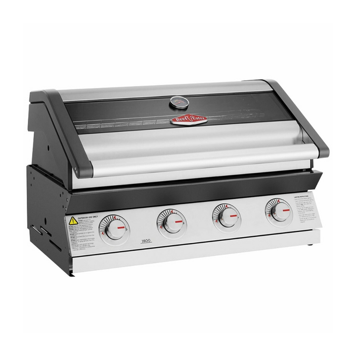 Beefeater BBG1640SA 1600 Series Dark 4 Burner Built-In BBQ - Brisbane Home Appliances
