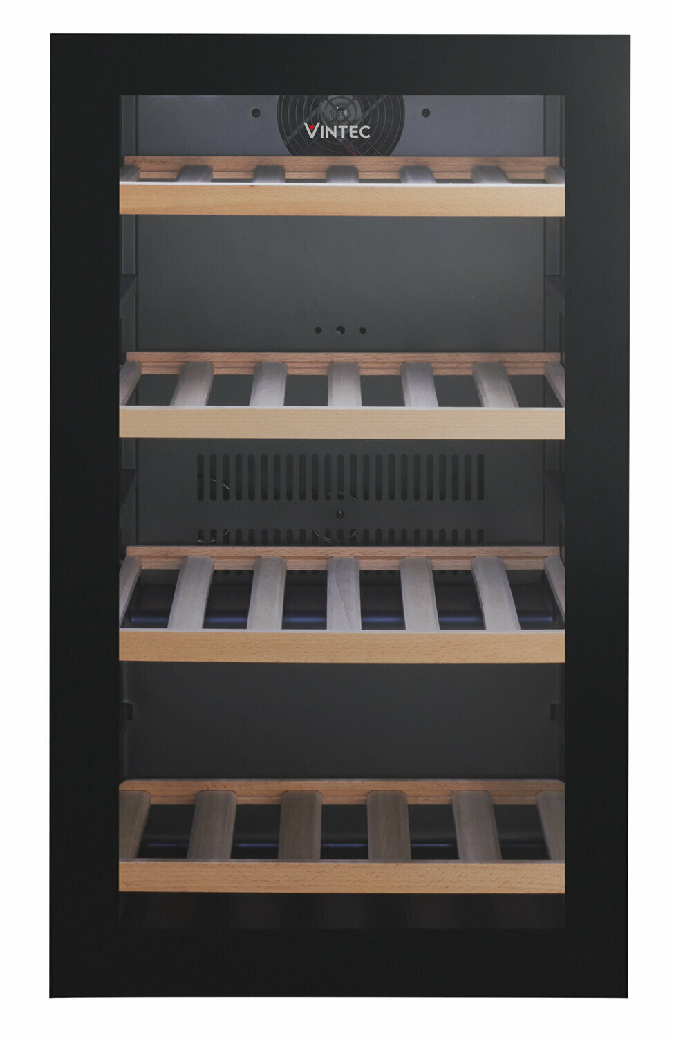 Vintec 35-Bottle Wine Cabinet VWS035SBB-X Black - Brisbane Home Appliances