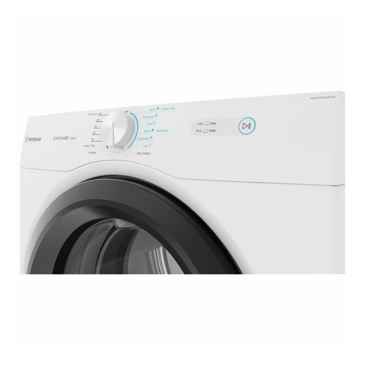 Westinghouse WDV556N3WB 5.5Kg Vented Dryer - Brisbane Home Appliances