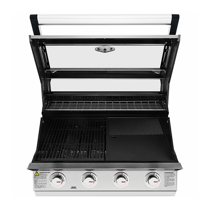 Beefeater BBG1640SA 1600 Series Dark 4 Burner Built-In BBQ - Brisbane Home Appliances