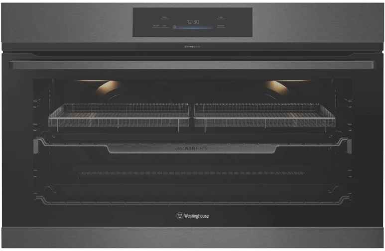 Westinghouse 90cm Pyrolytic Electric Built-In Oven with AirFry & Steam - Brisbane Home Appliances