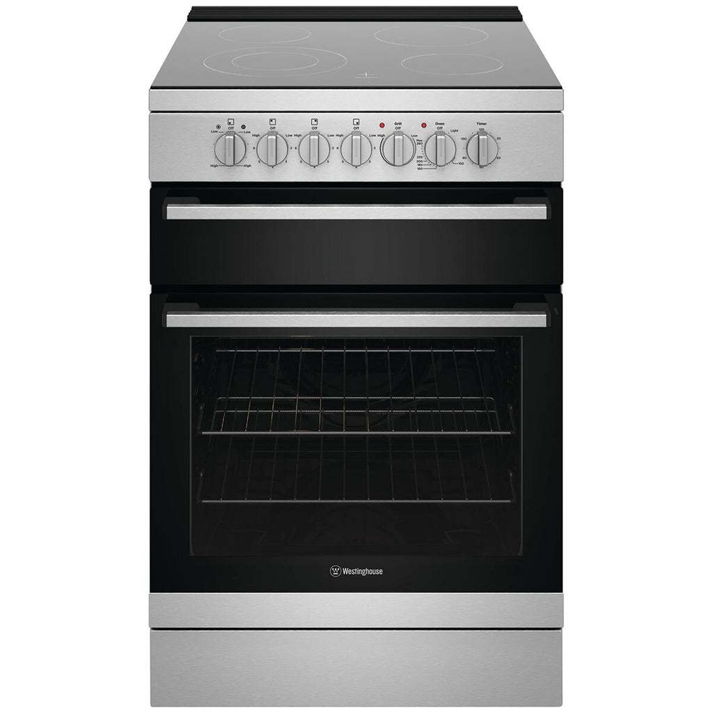 Westinghouse WFE642SCB 60cm Freestanding Electric Oven and Ceramic Cooktop