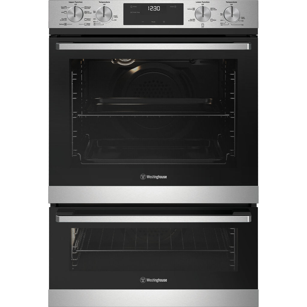 Westinghouse WVE6525SD 60cm Multi-Function Double Oven Stainless Steel - Brisbane Home Appliances