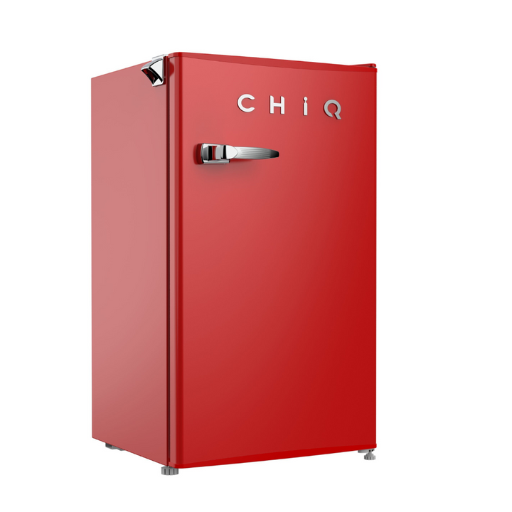 CHiQ CRSR089DR 90L Retro Bar Fridge (Brand New) - Brisbane Home Appliances