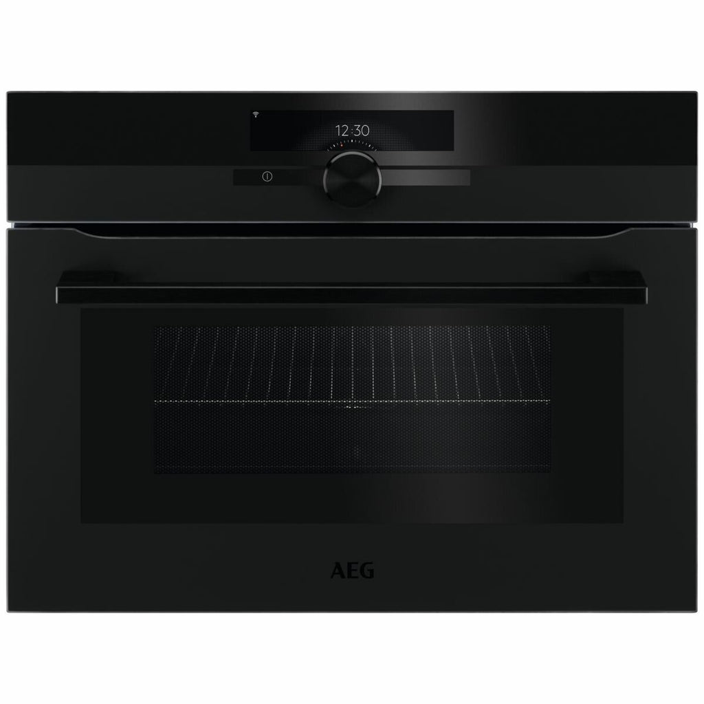 AEG 60cm Compact CombiQuick Matte Black Microwave Oven - Brisbane Home Appliances