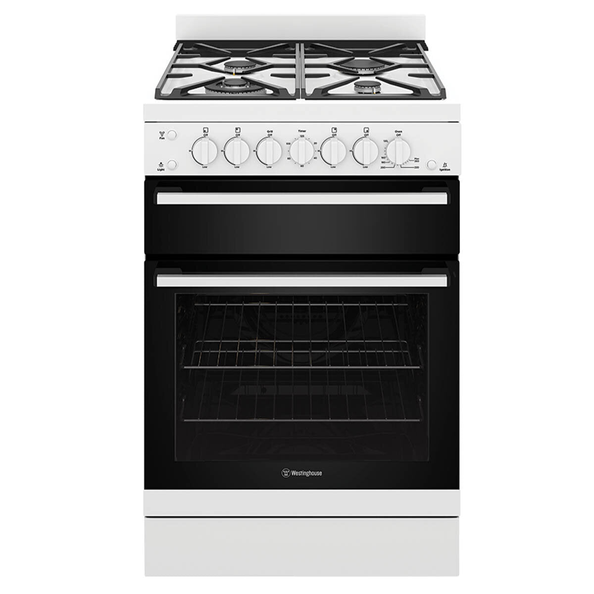 Westinghouse 60cm Freestanding Natural Gas Upright Cooker - Brisbane Home Appliances