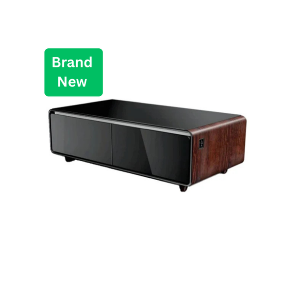 Hafele Smart Coffee Table with Fridge - Black Forest