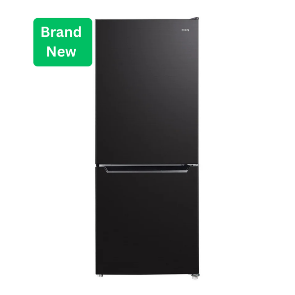 CHiQ CBM282NBS5E 282L Black Steel Bottom Mount Fridge
