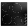 Devanti 60cm Black Ceramic Electric Cooktop (Delivery Only) - Free shipping