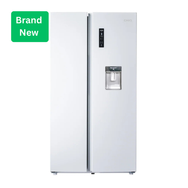 CHiQ CSS559NWD 559L Side By Side Fridge White (Brand New)