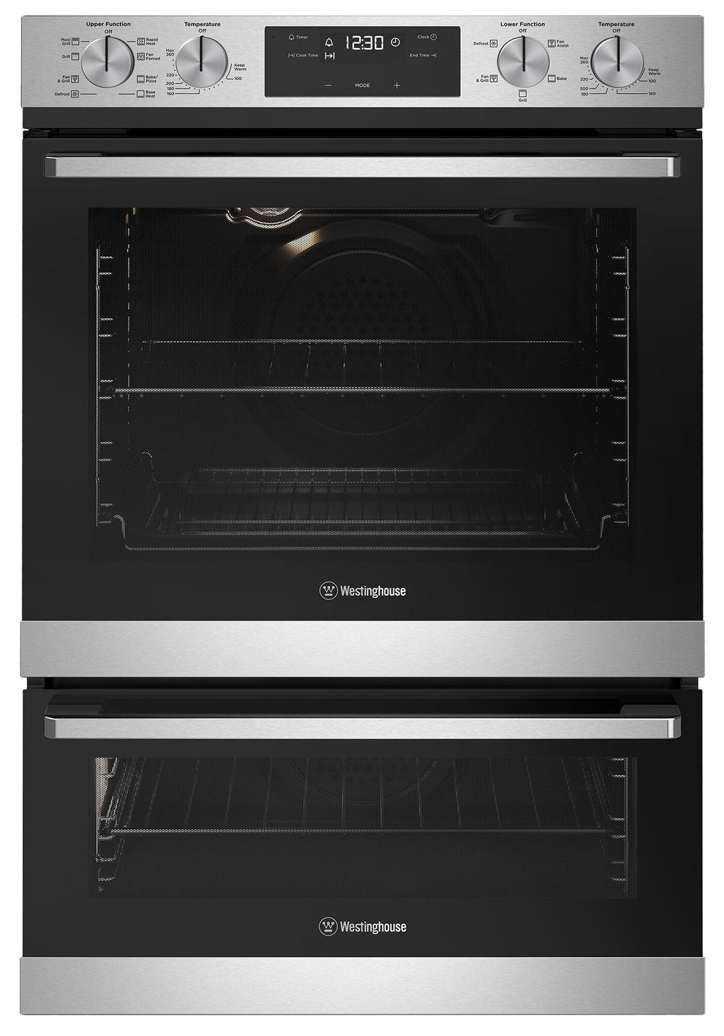 Westinghouse 60 cm Electric Built-In Double Oven - Brisbane Home Appliances
