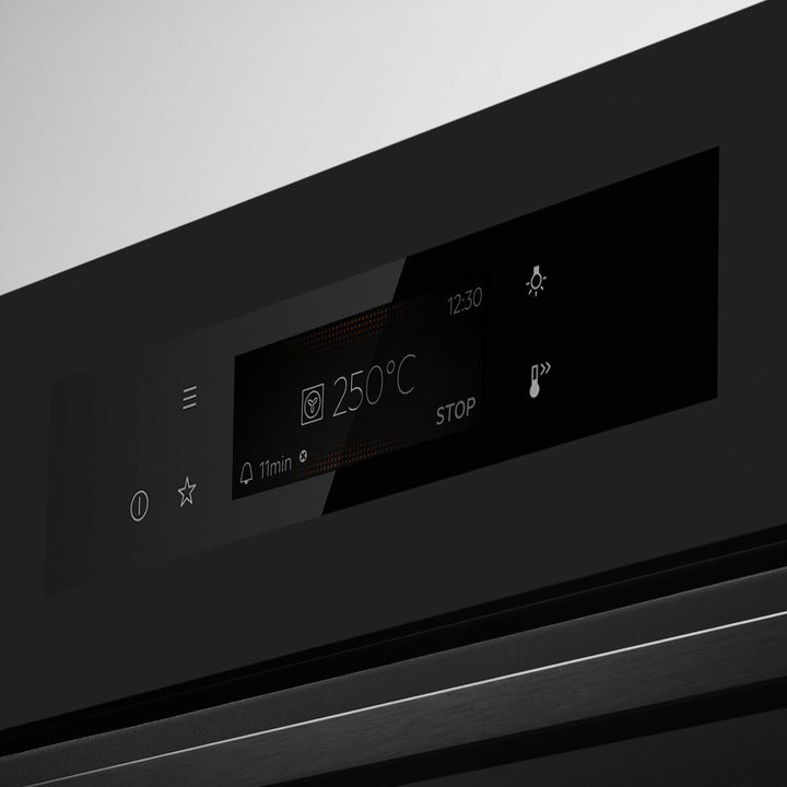AEG BPK75891PT 90cm SenseCook Pyroluxe Multifunction Oven, Matte Black - Brisbane Home Appliances