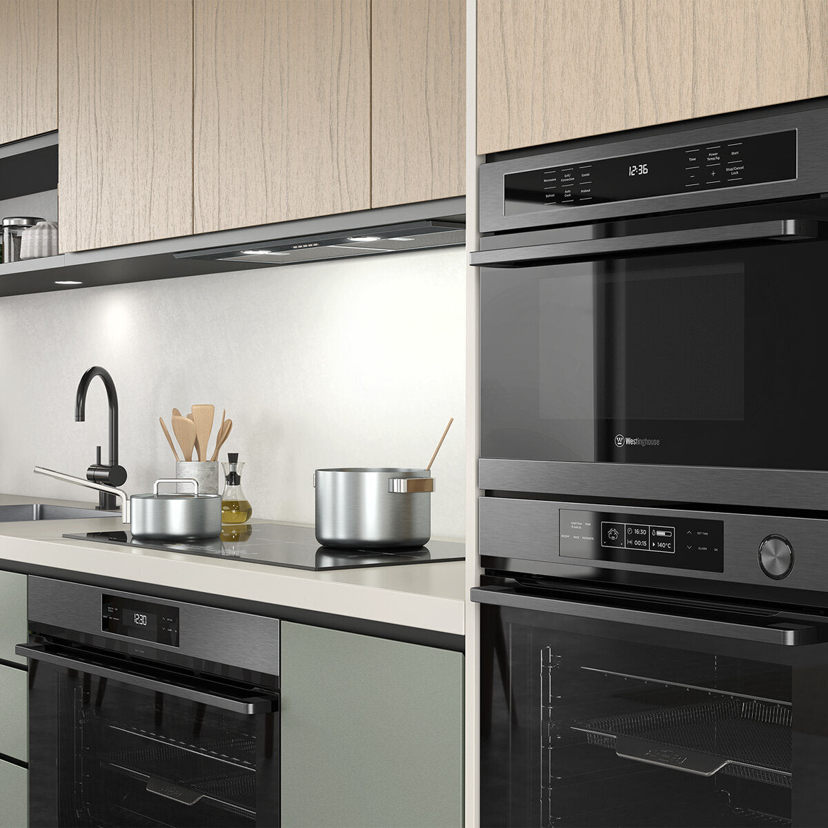 Westinghouse WMB4425DSC 44L Builtin Combi Microwave with Convection