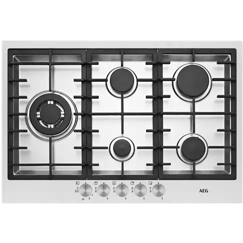 AEG 75 cm 5 Burner Gas Cooktop - Brisbane Home Appliances