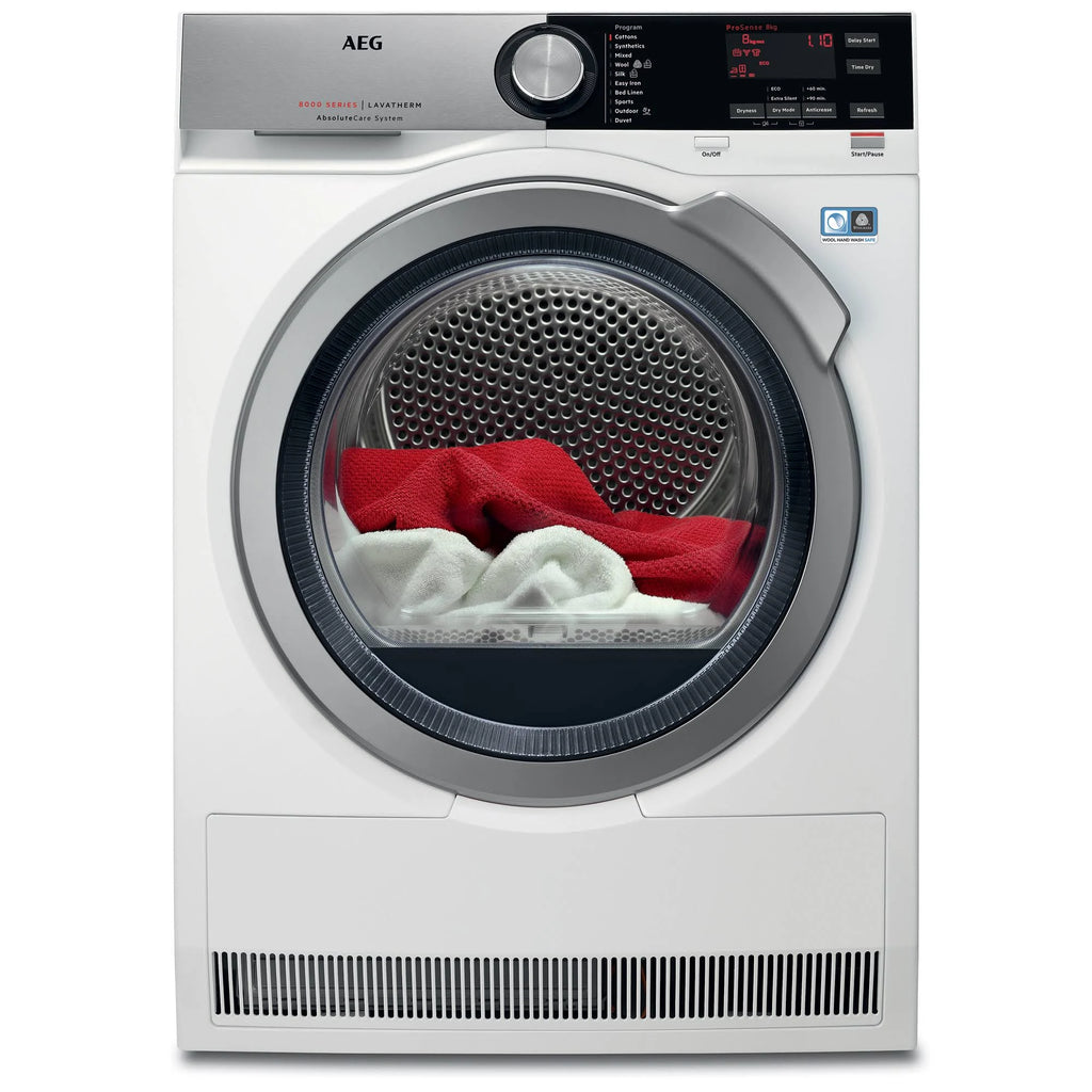 AEG 8 kg 8000 Series SensiDry Heat Pump Dryer with Sensidry - Brisbane Home Appliances