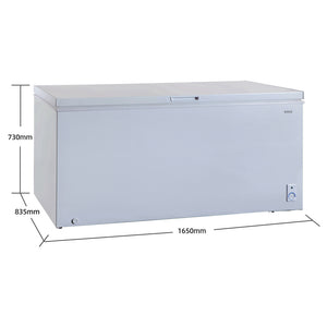 CHiQ 500L Hybrid Chest Fridge / Freezer (Brand NEW) - Brisbane Home Appliances