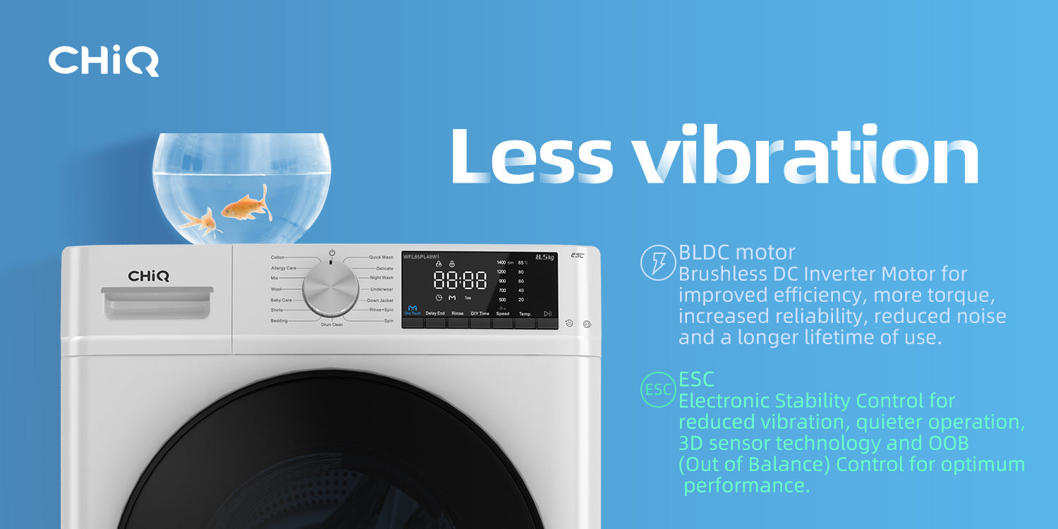 ChiQ 8.5 kg Front Load Washer (Brand NEW) - Brisbane Home Appliances
