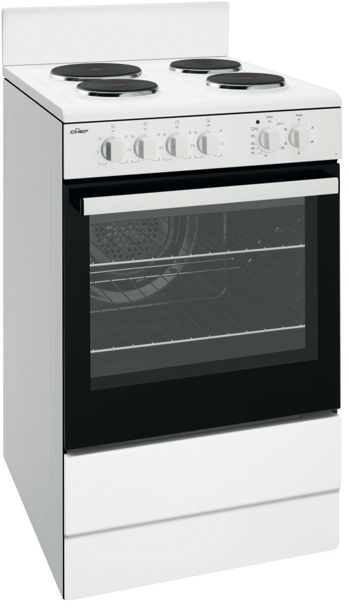 Chef 54cm Freestanding Electric Cooker - Brisbane Home Appliances