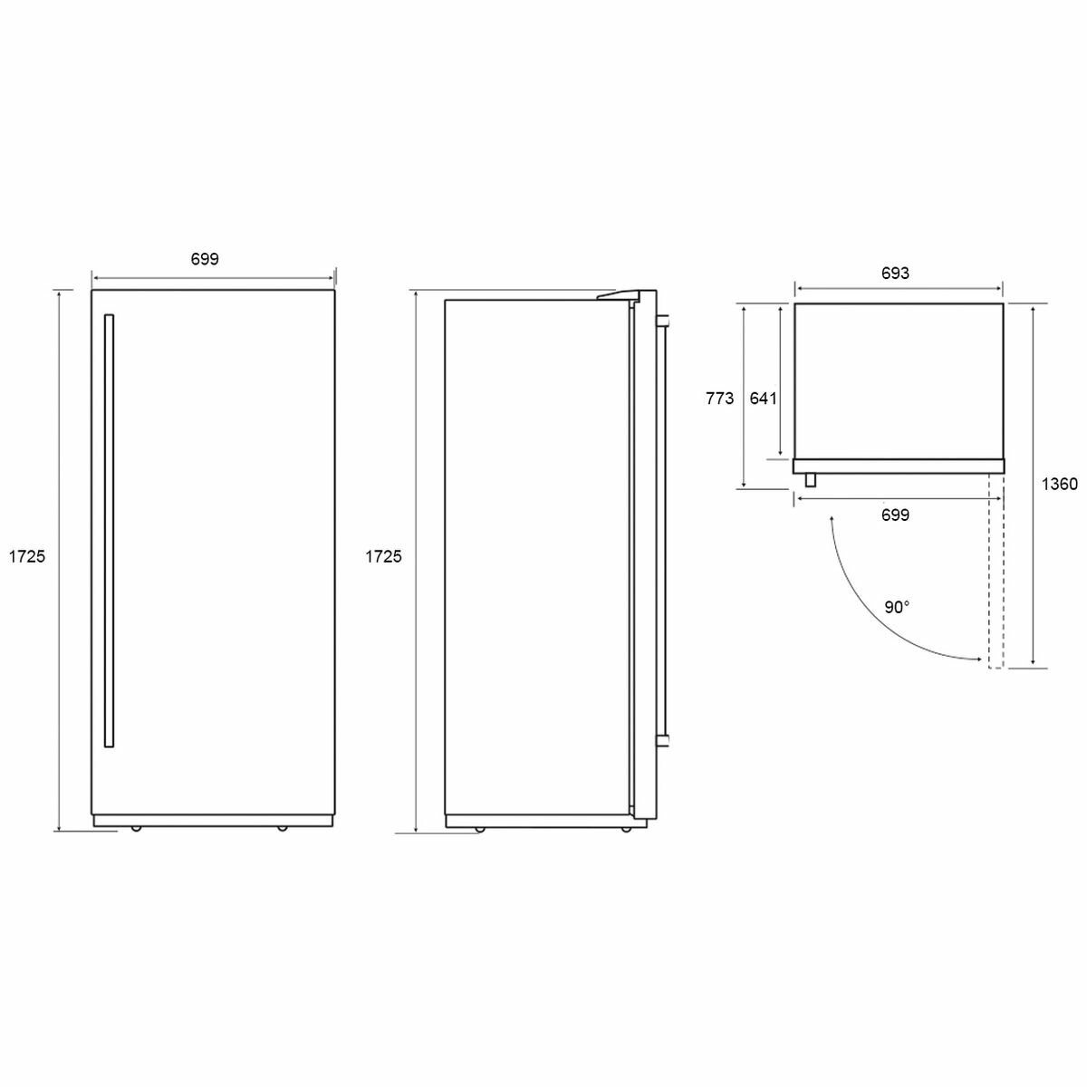 Electrolux 425L Upright Freezer - Brisbane Home Appliances