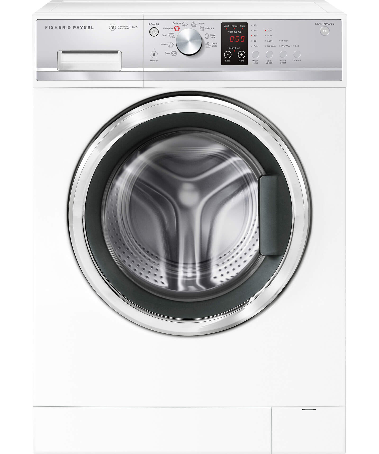 Factory Second Fisher & Paykel Front Loader 8 kg - Brisbane Home Appliances
