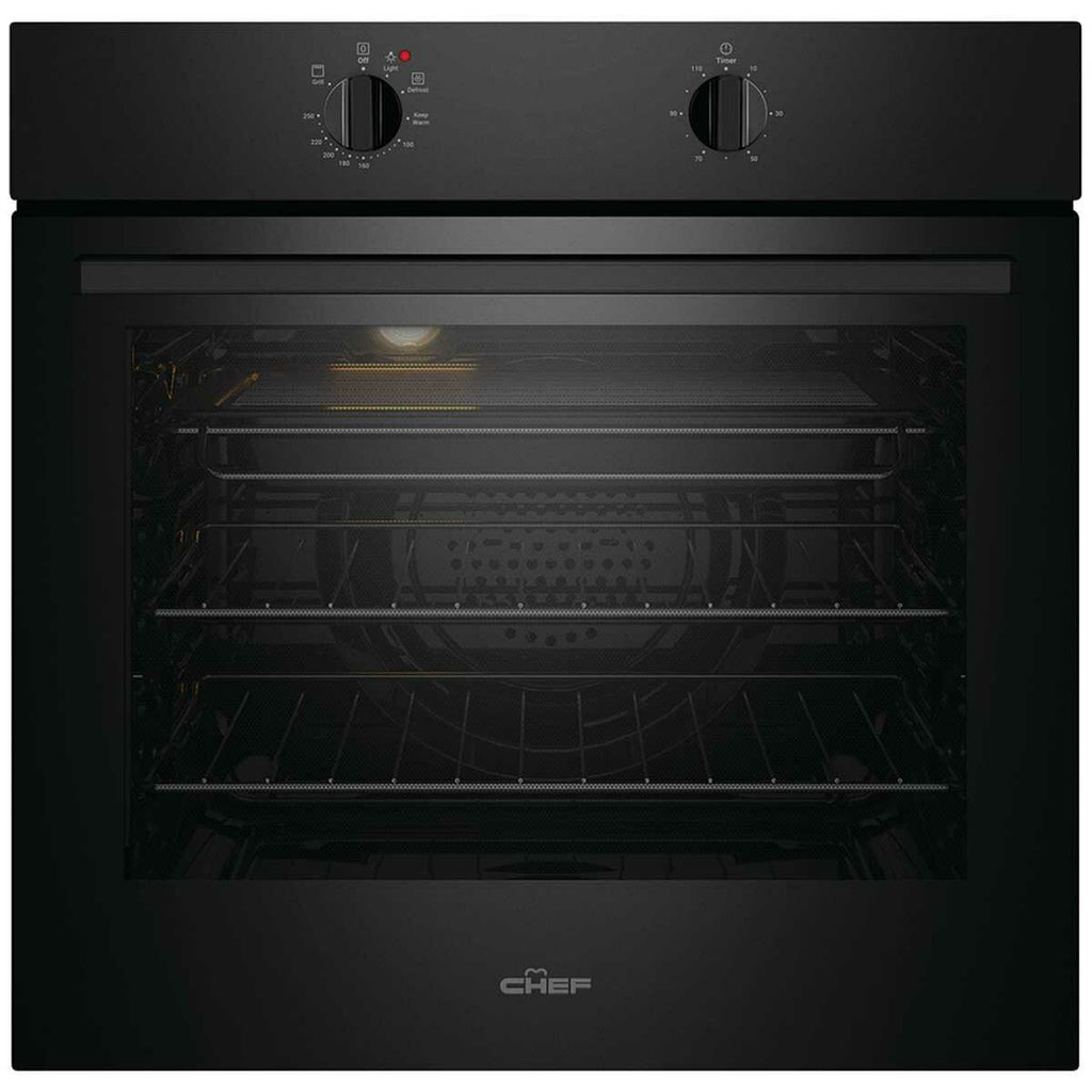 Chef 60cm Electric Fan Forced Built-In Oven - Brisbane Home Appliances