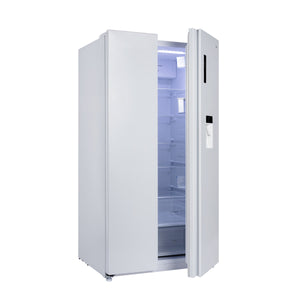 CHiQ 622L Side by Side Fridge White (BRAND NEW) - Brisbane Home Appliances
