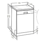 Westinghouse Freestanding Dishwasher 13 P/S - Brisbane Home Appliances