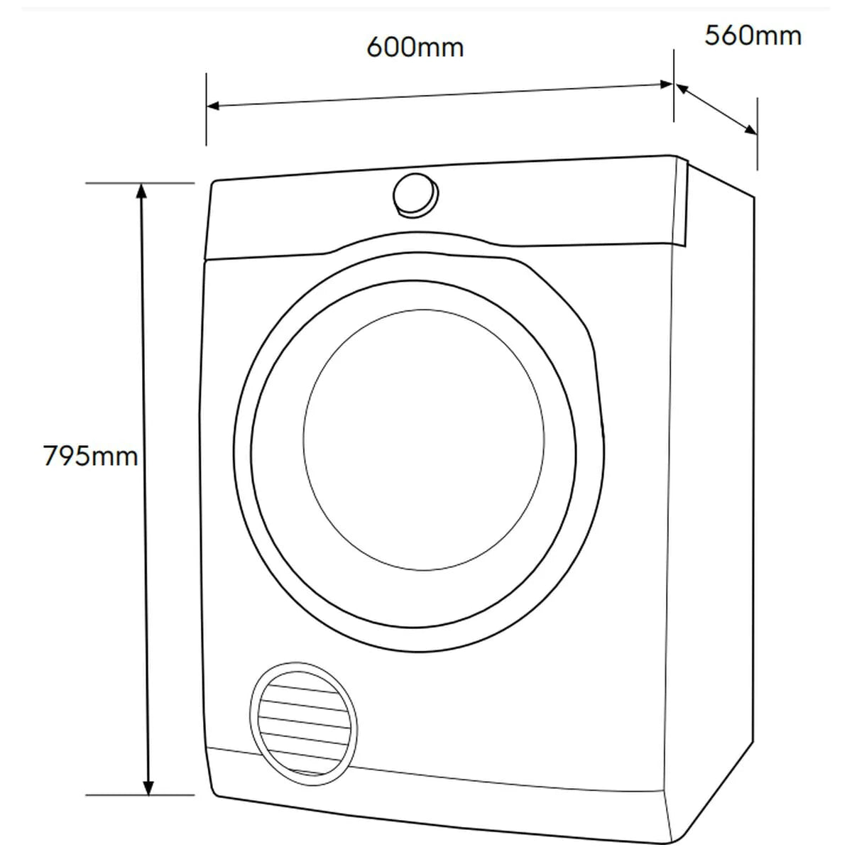 Electrolux 6kg Vented Dryer - Brisbane Home Appliances