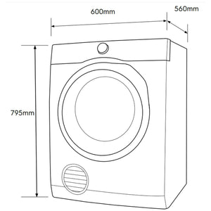 Electrolux 6kg Vented Dryer - Brisbane Home Appliances