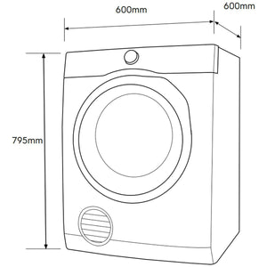 Electrolux Auto Vented Dryer 7kg - Brisbane Home Appliances