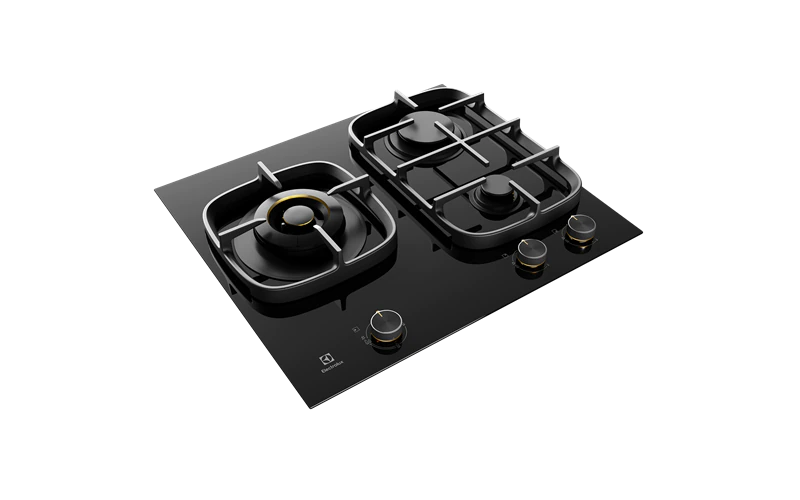Electrolux Ceramic Glass Gas Cooktop 60cm - Brisbane Home Appliances