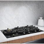 Electrolux 90cm Ceramic Glass 5 burner gas cooktop - Brisbane Home Appliances