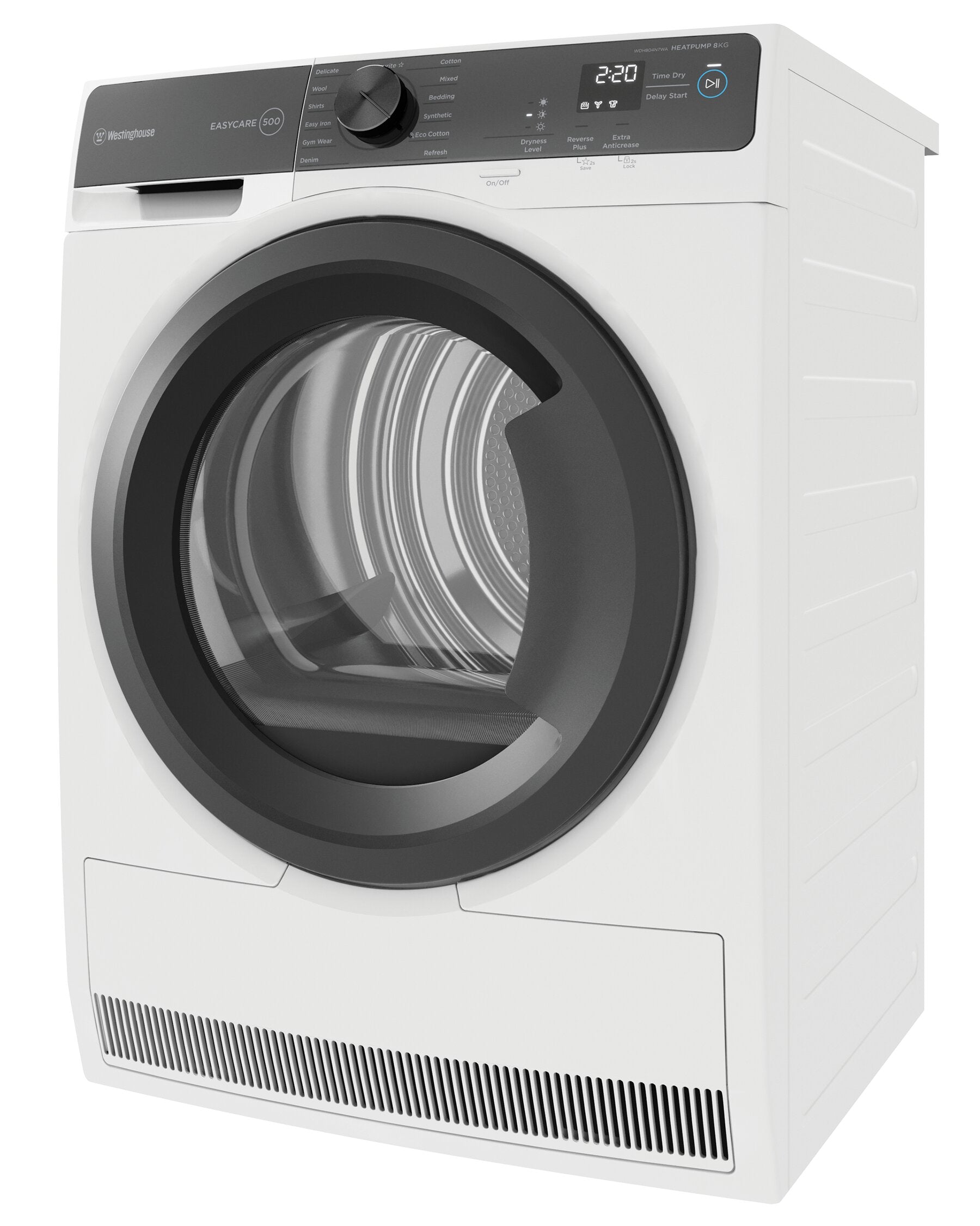 Westinghouse 8kg EasyCare 500 series Heat Pump Dryer - Brisbane Home Appliances